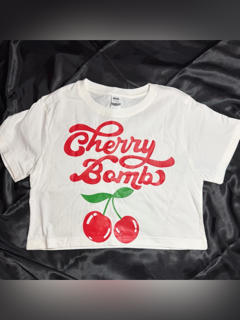 Cherry Bomb Graphic Tee ~NWOT
